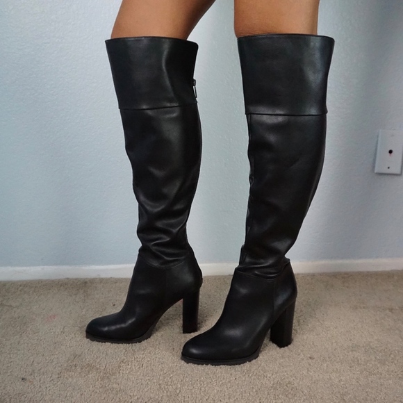 ALDO Shoes - NWOT Aldo Knee High Leather Heeled Boots Size 10